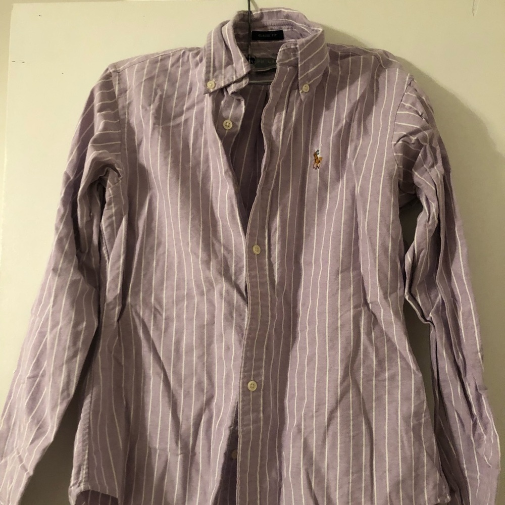 Ralph Lauren Classic Fit Women’s Button Down sz 2